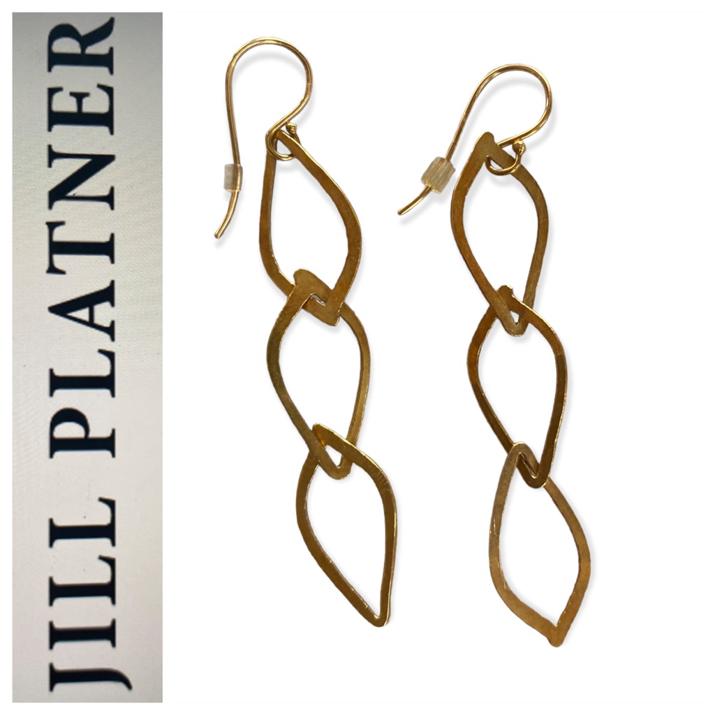 Jill Platner 19k Drop Earrings